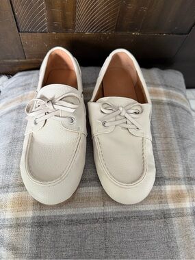 Universal Thread Men's Cream/Tan  Boat Shoes
